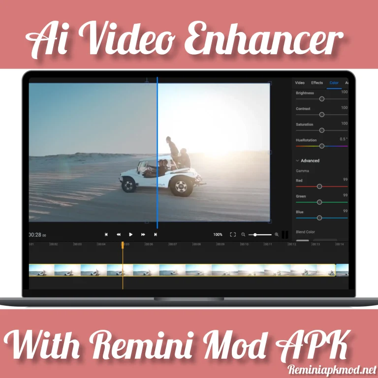 AI Video Enhancer with Remini Mod APK