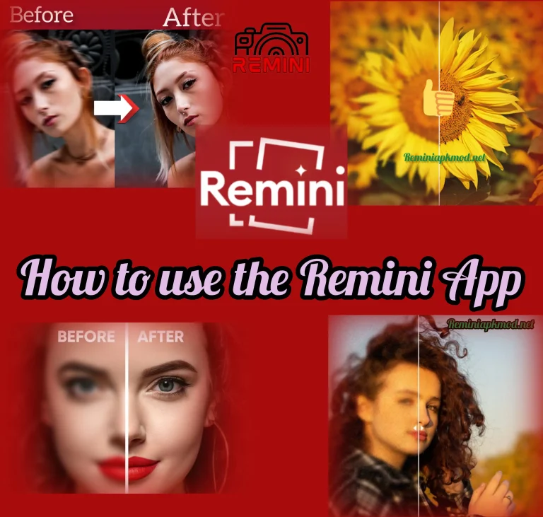 How To Use The Remini App